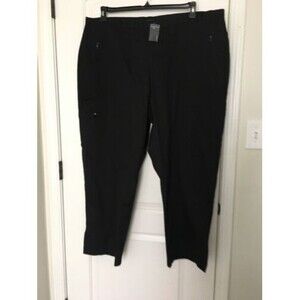 Avenue Women's Plus Size 26 Casual Pants Black